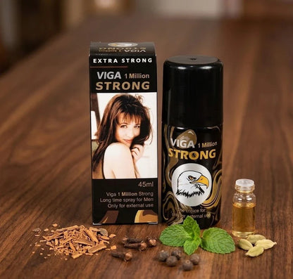 VIGA 1 Million Strong Delay Spray     Long Lasting for Men